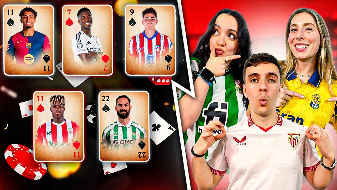 EL QUE HAGA MEJOR DRAFT de FÚTBOL de LALIGA GANA *FUT DRAFT en la VIDA REAL*