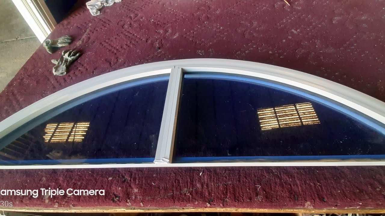 how to make aluminium window arch
