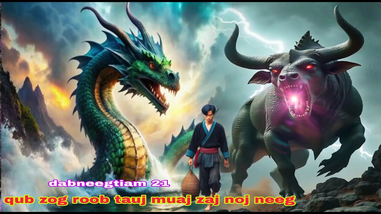 qub zog roob tauj muaj zaj noj neeg ( QUB DAB NEEG )