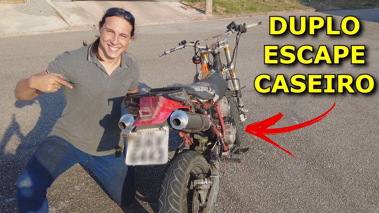 COMO FAZER DUPLO ESCAPAMENTO CASEIRO (Cabritolina vídeo 7)