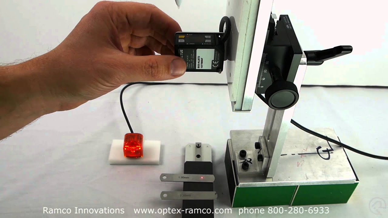 BGS-HL High Accuracy Laser with Digital Display - Feeler Gauge Differential Detection