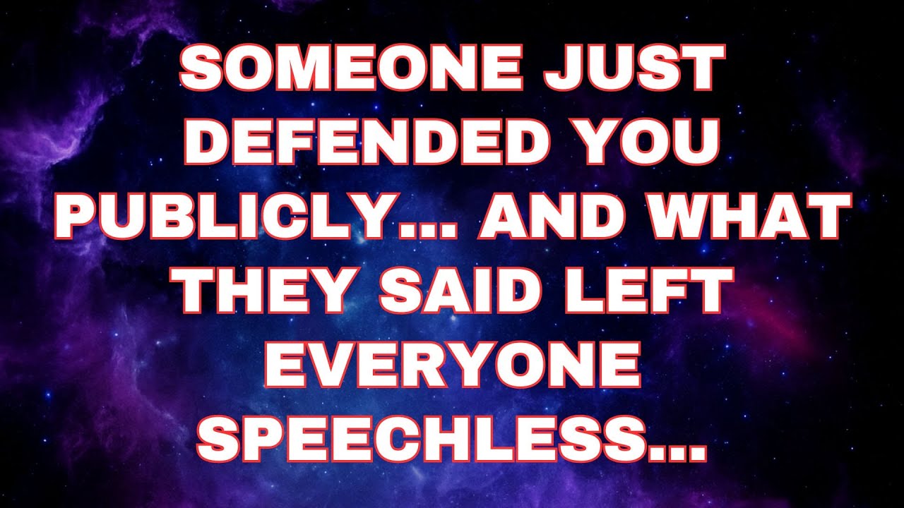 ✨Angels say Someone Just Defended You Publicly—Here’s What Heaven Wants You to Hear 💌 Angel Message