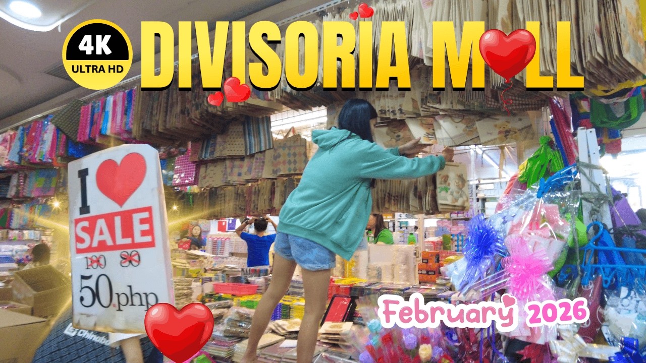 [4K] Divisoria Mall – Wholesale & Retail Hub of Metro Manila!