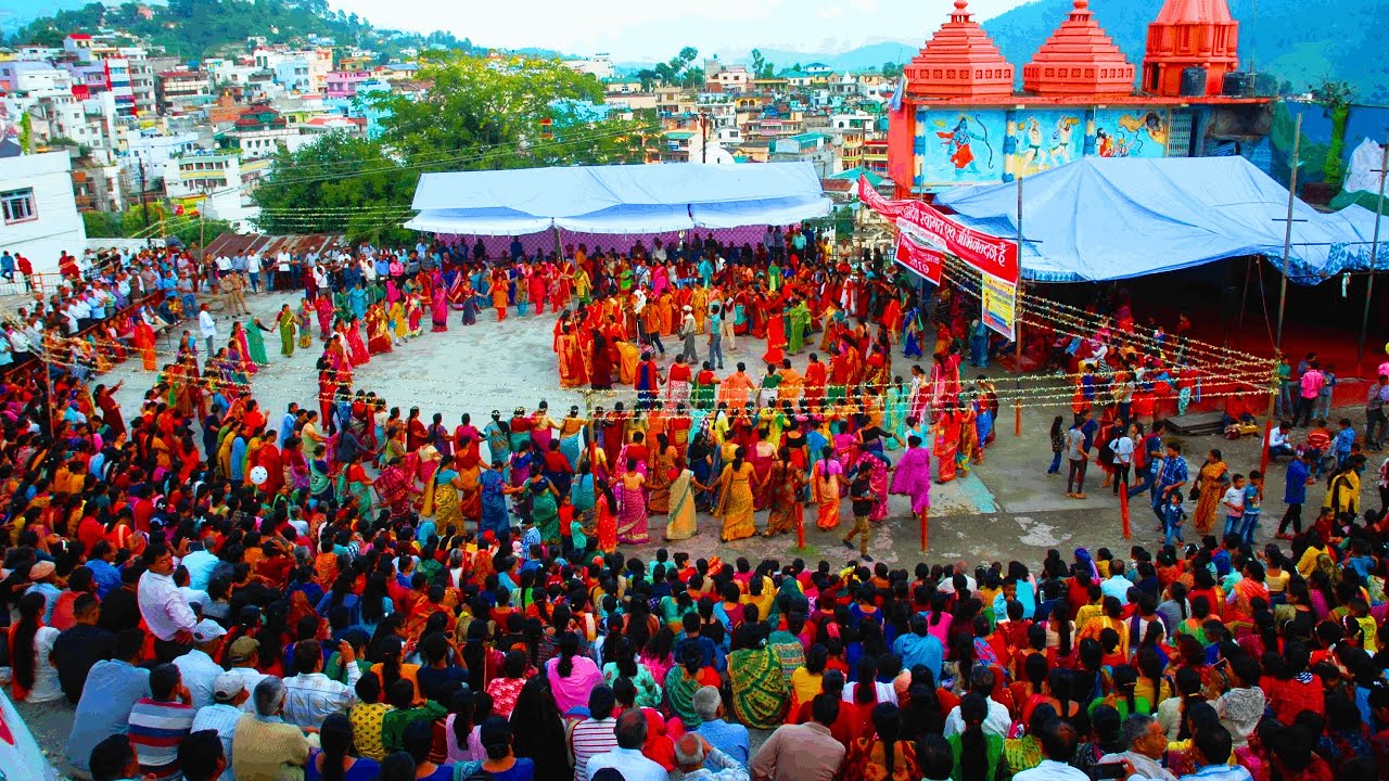 Saatu-Aathu Mela Pithoragarh | सातू आठू पर्व | 2022 Ramleela Ground Pithoragarh ।