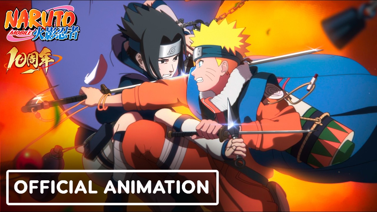 ROAD OF NARUTO & SASUKE | Naruto Mobile 10th Anniversary CGI Opening Intro