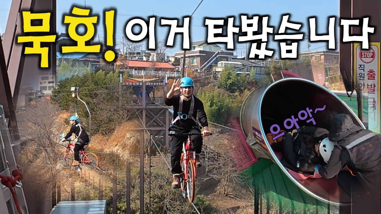묵호 여행 왔는데… 요즘 핫플이라길래 가봤습니다 (도째비골 스카이밸리)