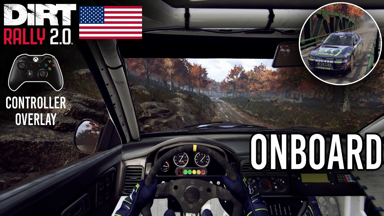 Full North Fork Pass Onboard | Group A, Subaru Impreza 1995 Dirt Rally 2.0 | Controller Gameplay