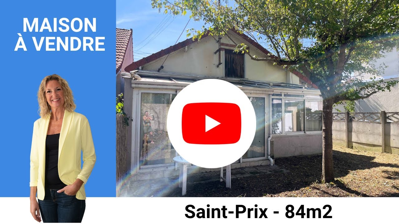 Maison à vendre - Saint-Prix - 84m2