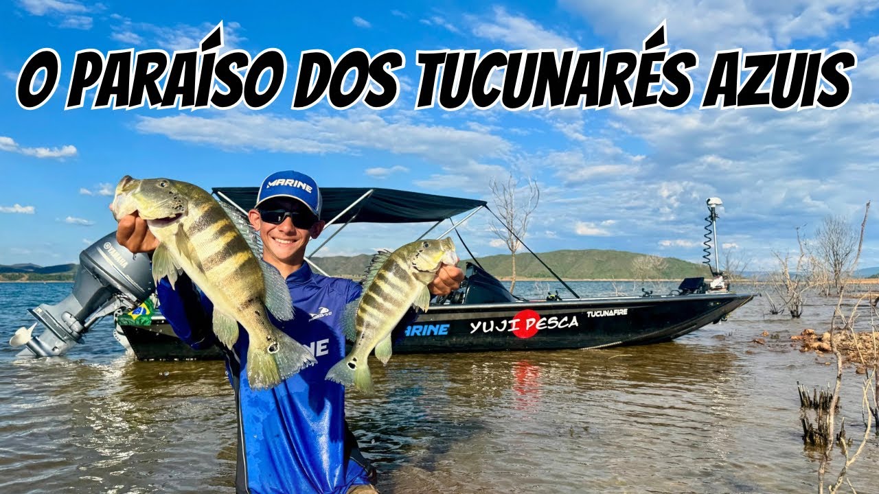 SERRA DA MESA : O MAIOR LAGO ARTIFICIAL CHEIO DE TUCUNARÉ AZUL