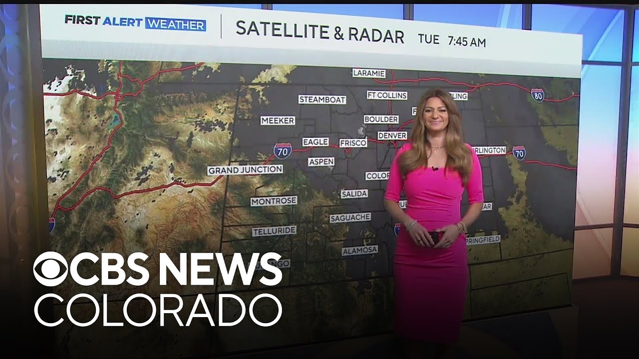 Light Mountain snow Tuesday with a wintry mix for some near Denver