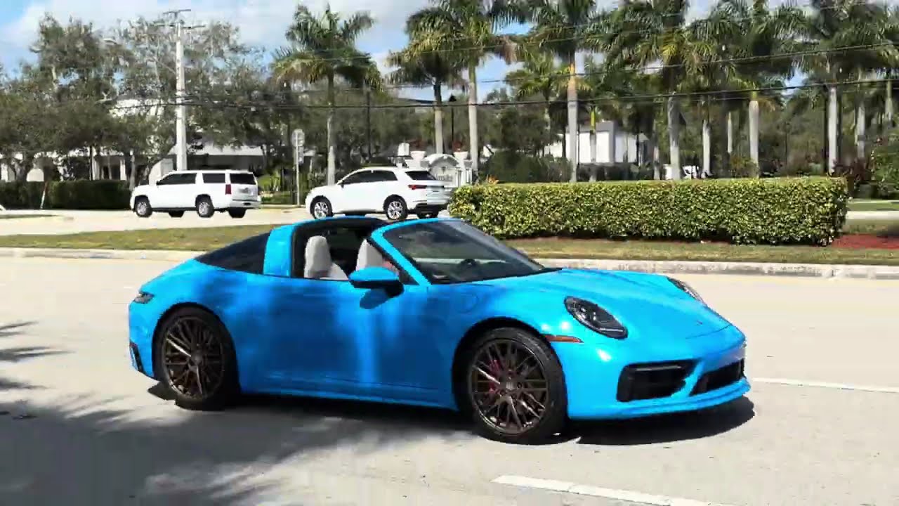 Every supercar Dramatically Leaving Booster Bagel Bash Boca