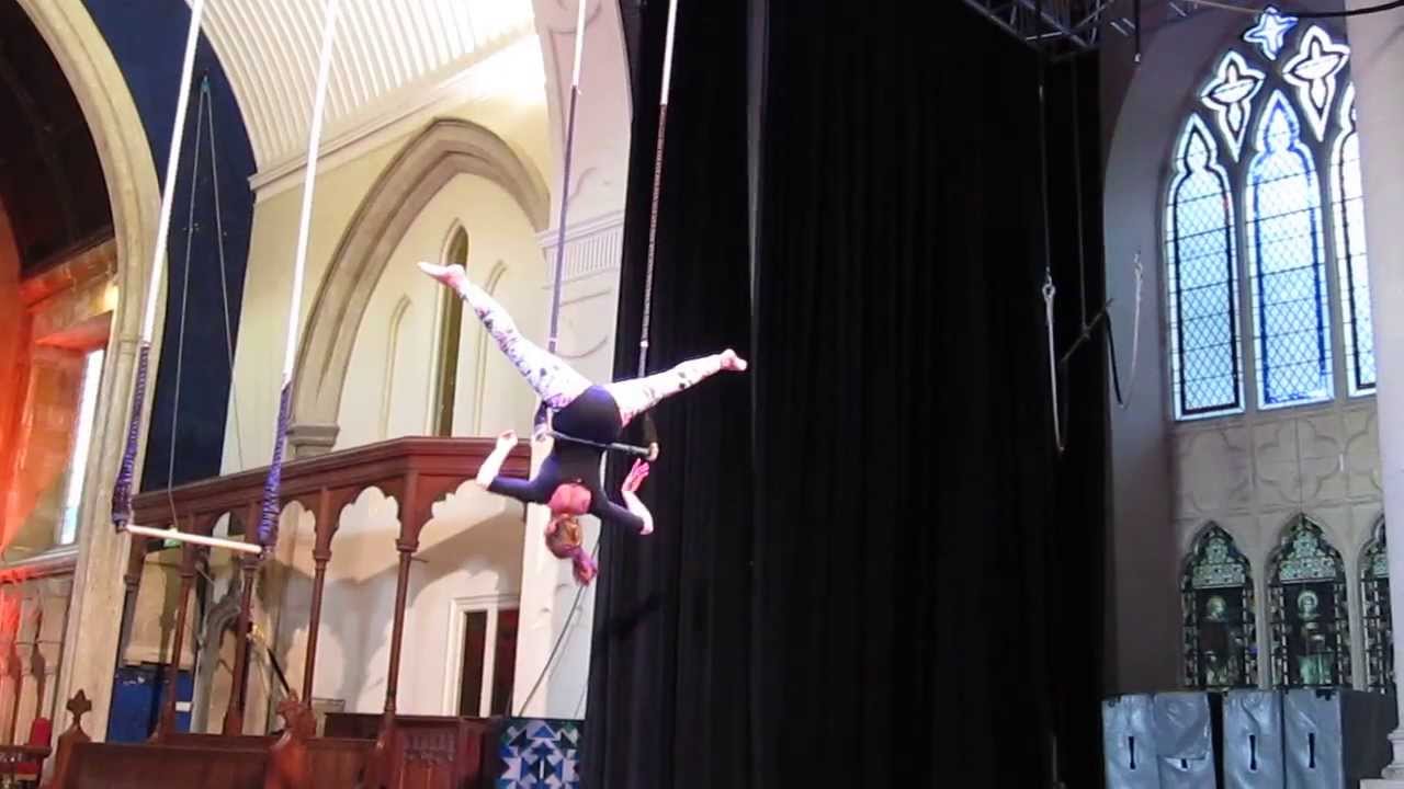 Amy Trapeze show - Circomedia Church - Summer 2013