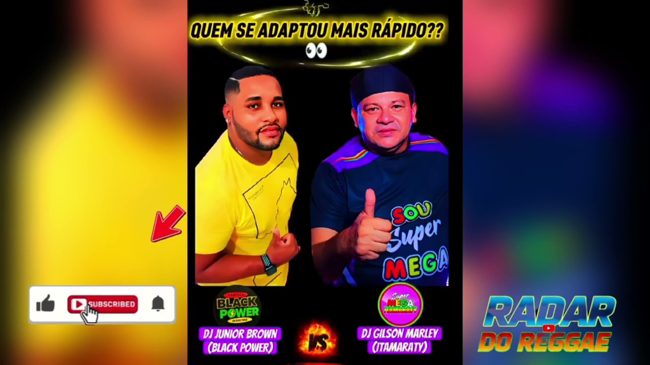 DJ JÚNIOR BROWN VS DJ GILSON MARLEY || QUEM SE ADAPTOU MAIS RÁPIDO?