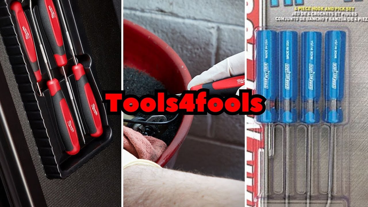 Tools 4 Fools - Channellocks Vs Milwaukee Pick & Hook set
