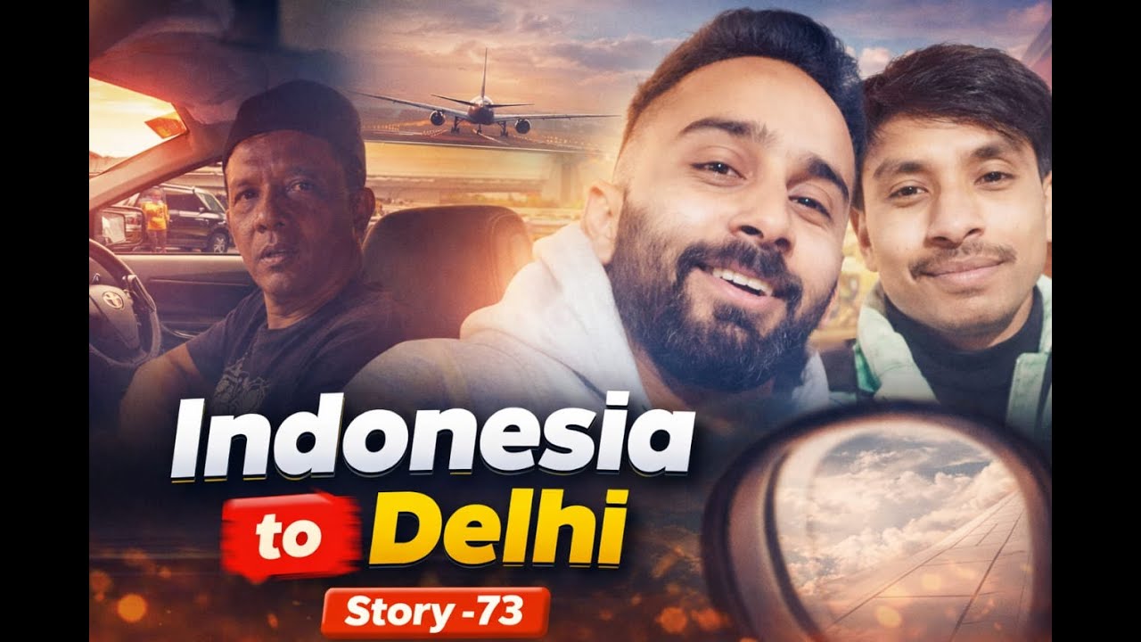 Story-73|Flying Back to India from Jakarta for a Few Days| A Pahadi In Indonesia |Jan 4th,2026|