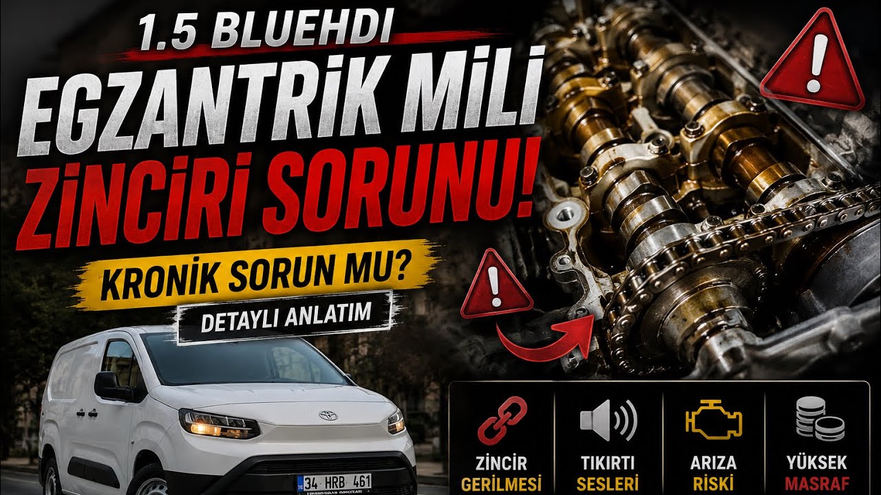 15 YAŞINDAKİ USTA ANLATIYOR | PSA / STELLANTİS 1.5 BLUEHDİ EGZANTİRİK MİLİ ZİNCİRİ SORUNU VE SESİ