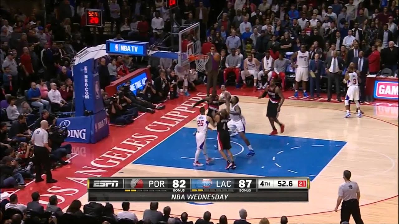 Nicolas Batum 20 points & clutch plays against L.A Clippers (March 4th 2015)