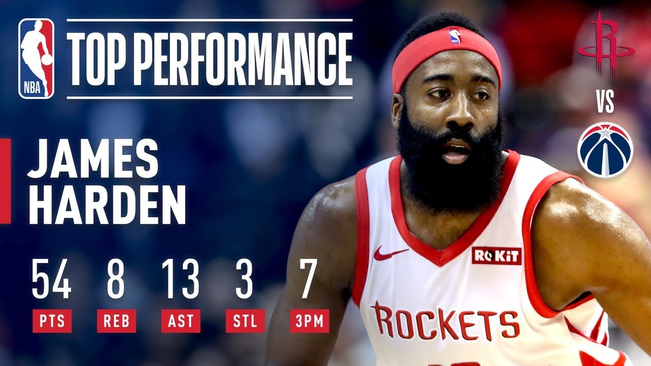 James Harden GOES OFF For 54 POINTS & 13 Assists | November 26, 2018