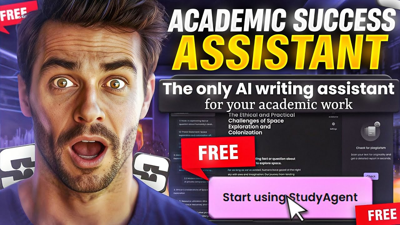 Title : StudyAgent &ndash; The Ultimate FREE AI Assistant for Academic Writing!