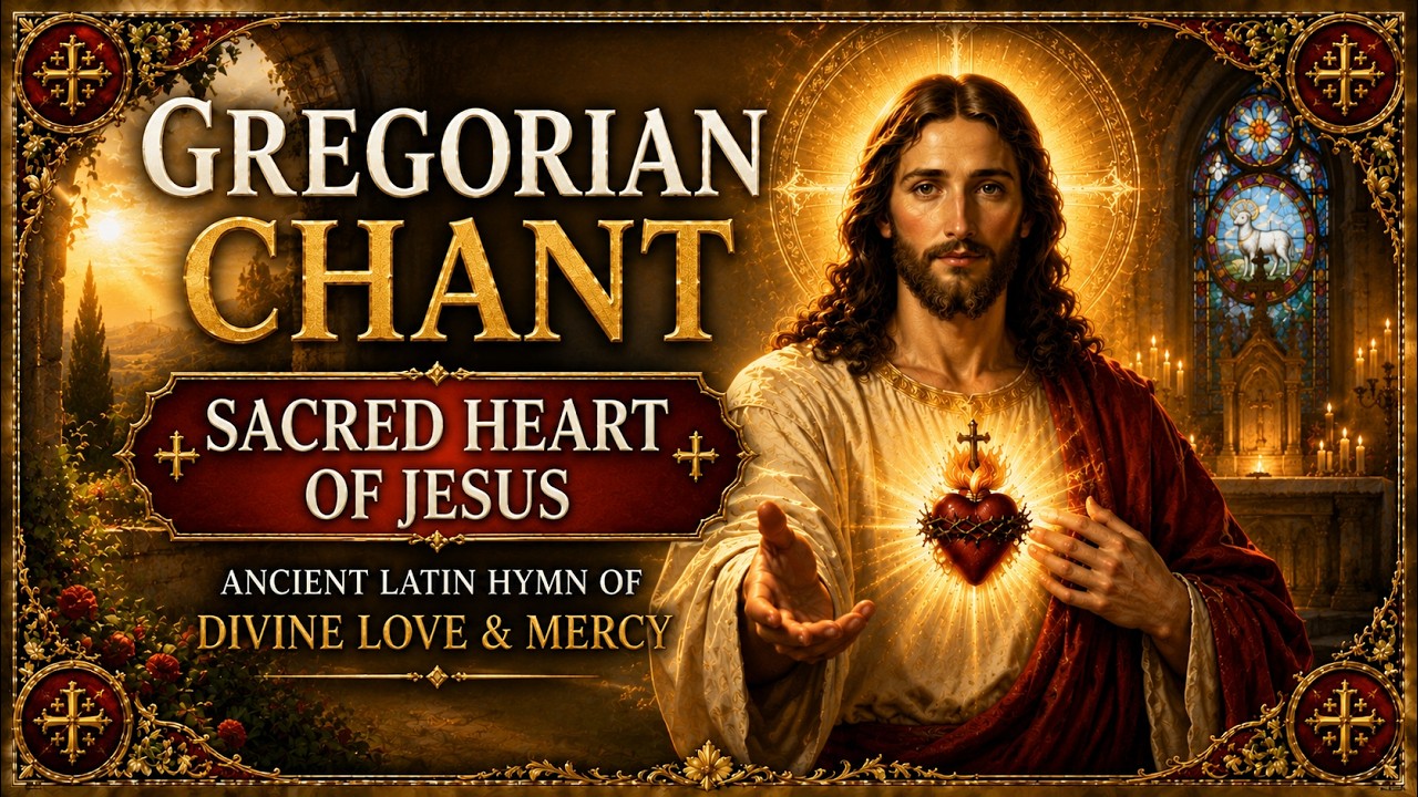 Gregorian Chant for Trust in Jesus | Sacred Heart of Jesus Ancient Latin Hymn