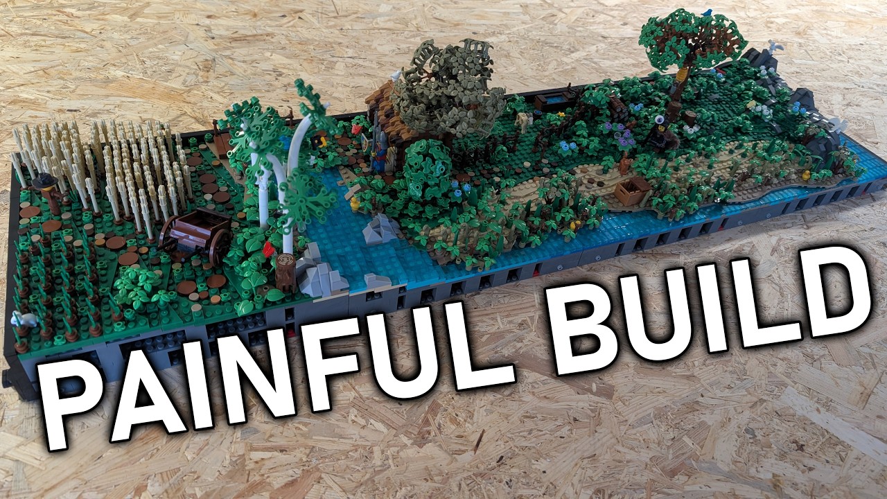 This Medieval Castle Build Hurt My Fingers&hellip;