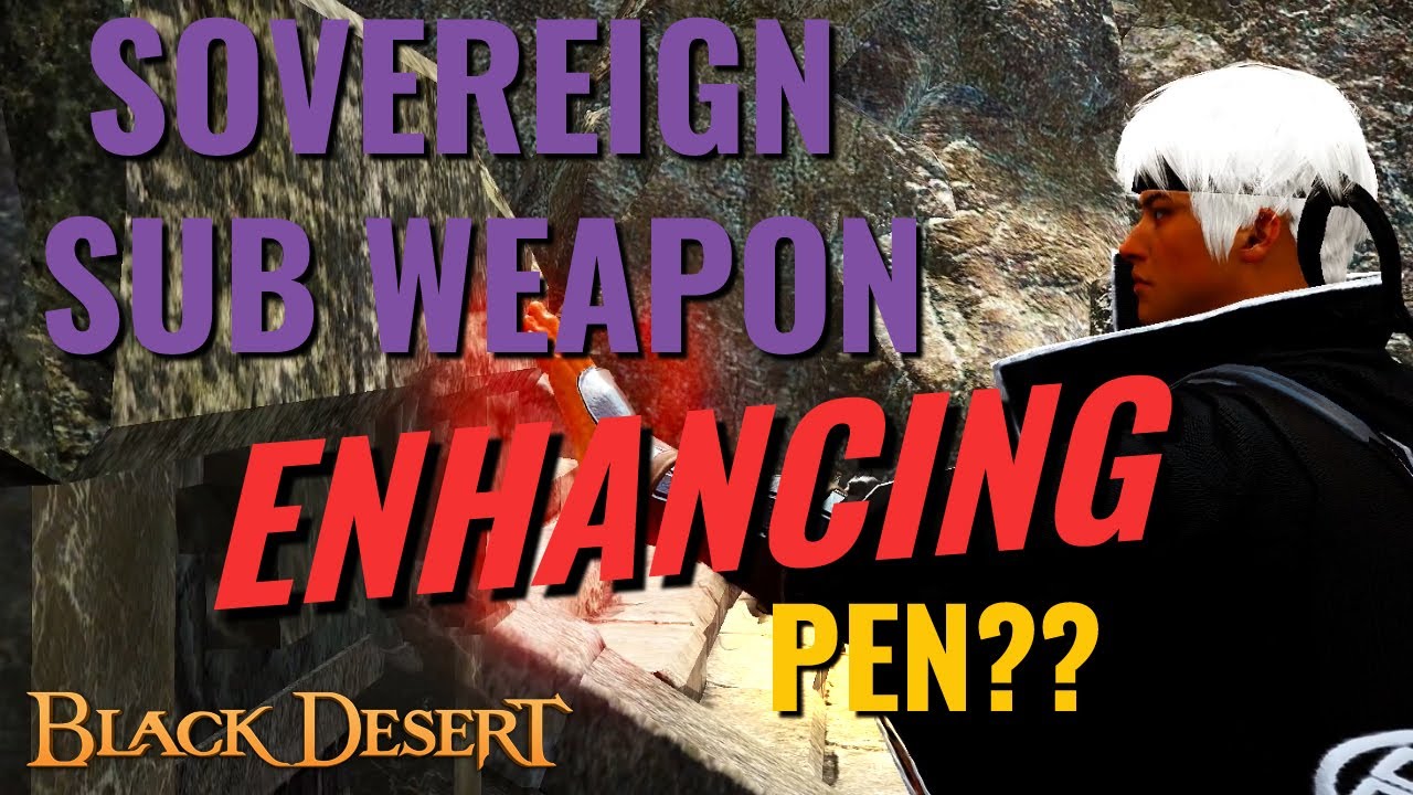 Got My Sovereign Sub Weapon! Let's Enhance & Cry - Black Desert