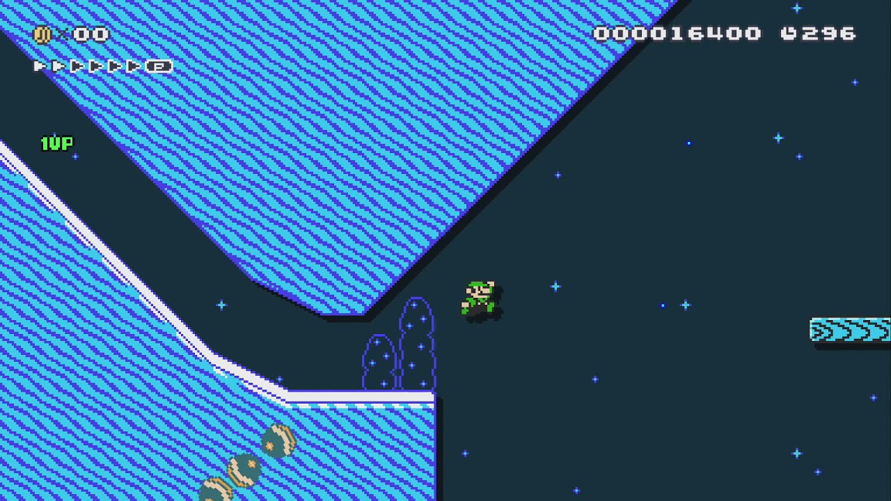 Snow & Slides by Mari - Super Mario Maker 2 - No Commentary 1bu