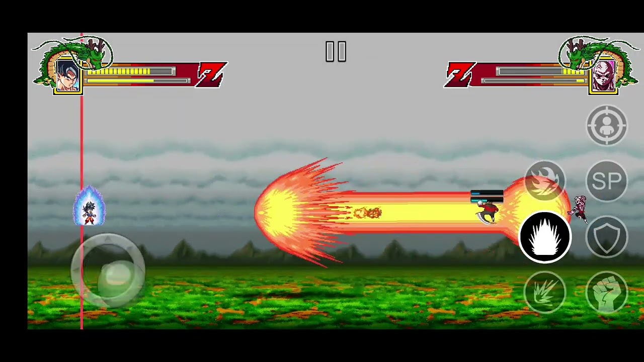 Goku vs Jiren and Topo