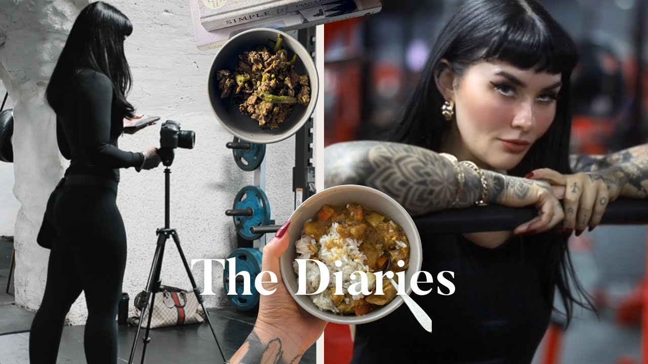 Productive days | Q&A, making content, & high protein meal prep