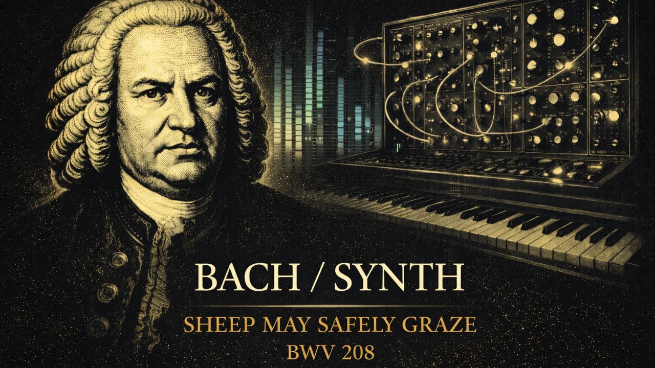 Bach - Sheep May Safely Graze from Cantata BWV 208 (Synthesized)