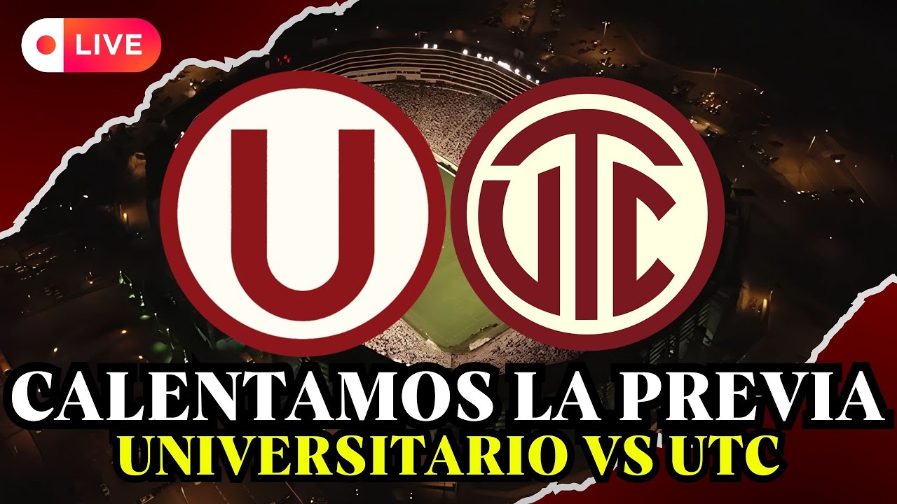 MERENGUE SOLO SIRVE GANAR !! ARRANCAMOS LA PREVIA !! UNIVERSITARIO DE DEPORTES VS UTC - FECHA 7