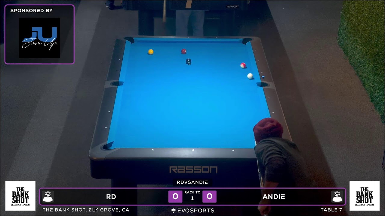 RD vs ANDIE - THE BANK SHOT - TABLE 7 | EvoSports
