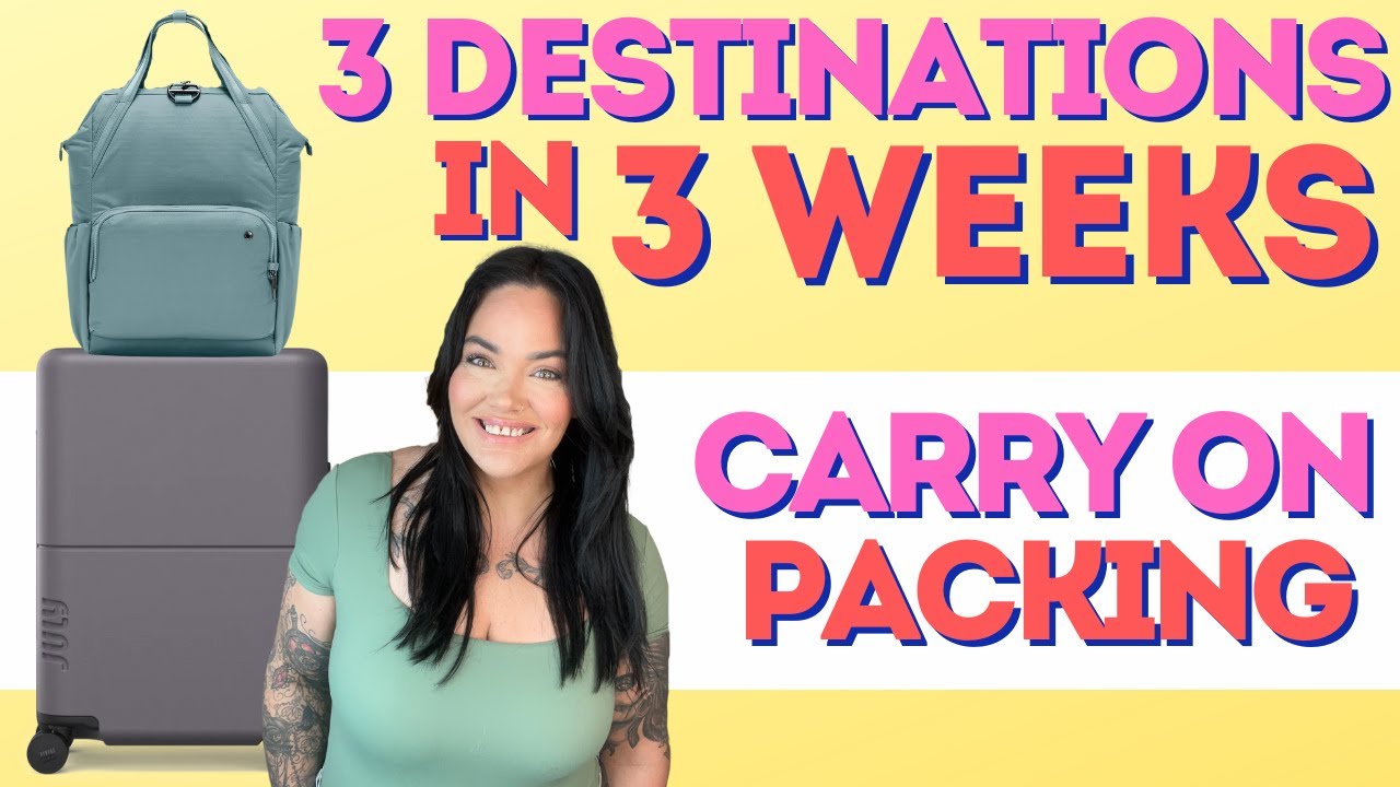I Tried 3 Destinations with 1 Carry On and This Happened