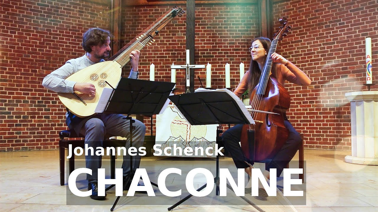 Johannes Schenck - Chaconne - Anja Engelberg - Viola da gamba
