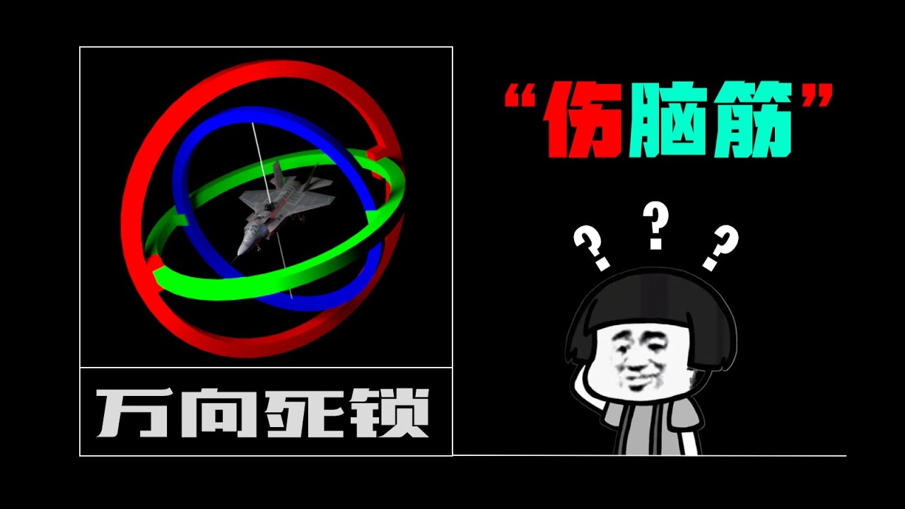 无伤理解欧拉角中的“万向死锁”现象