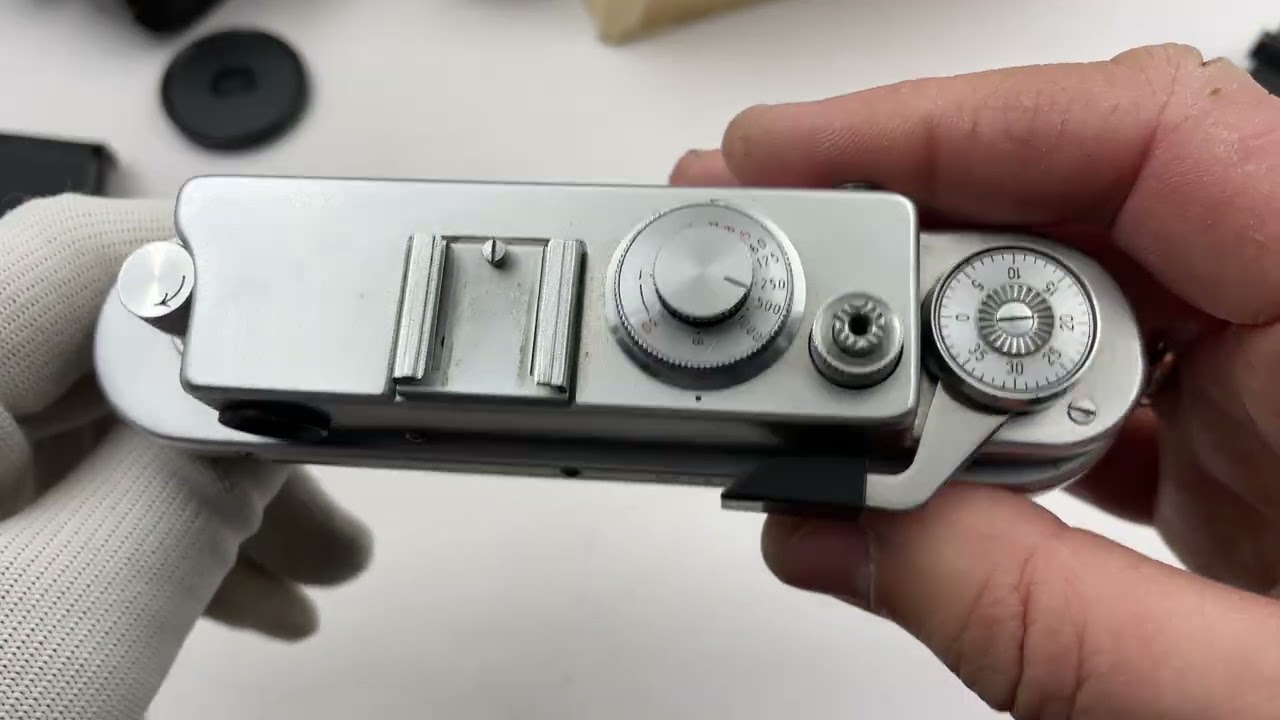 Zorki 4K USSR 35 mm Camera + Jupiter 8 black lens #76733732