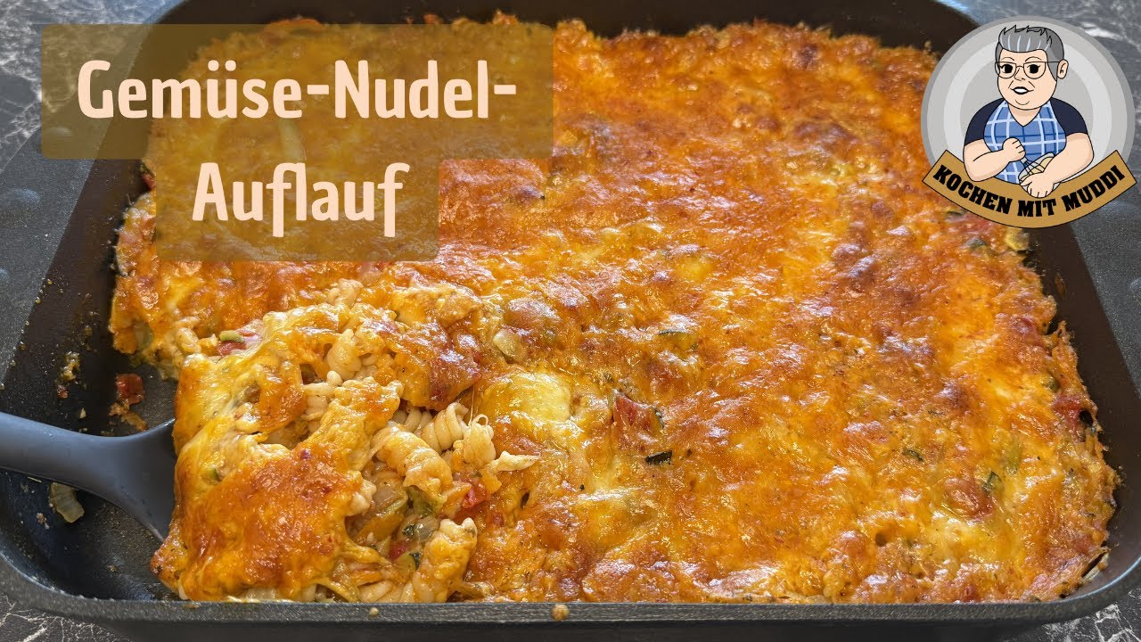 Gemüse-Nudel-Auflauf