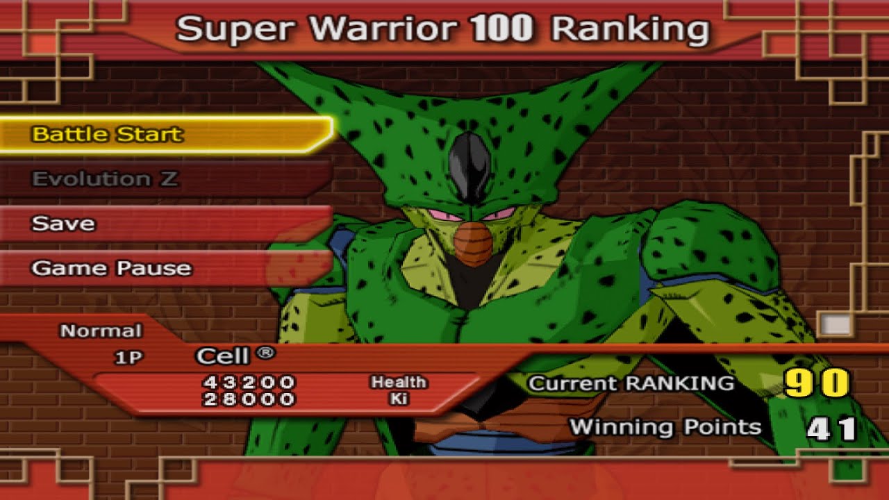 Dragon Ball Z Budokai Tenkaichi - Ultimate Battle (Rankings 90-80)