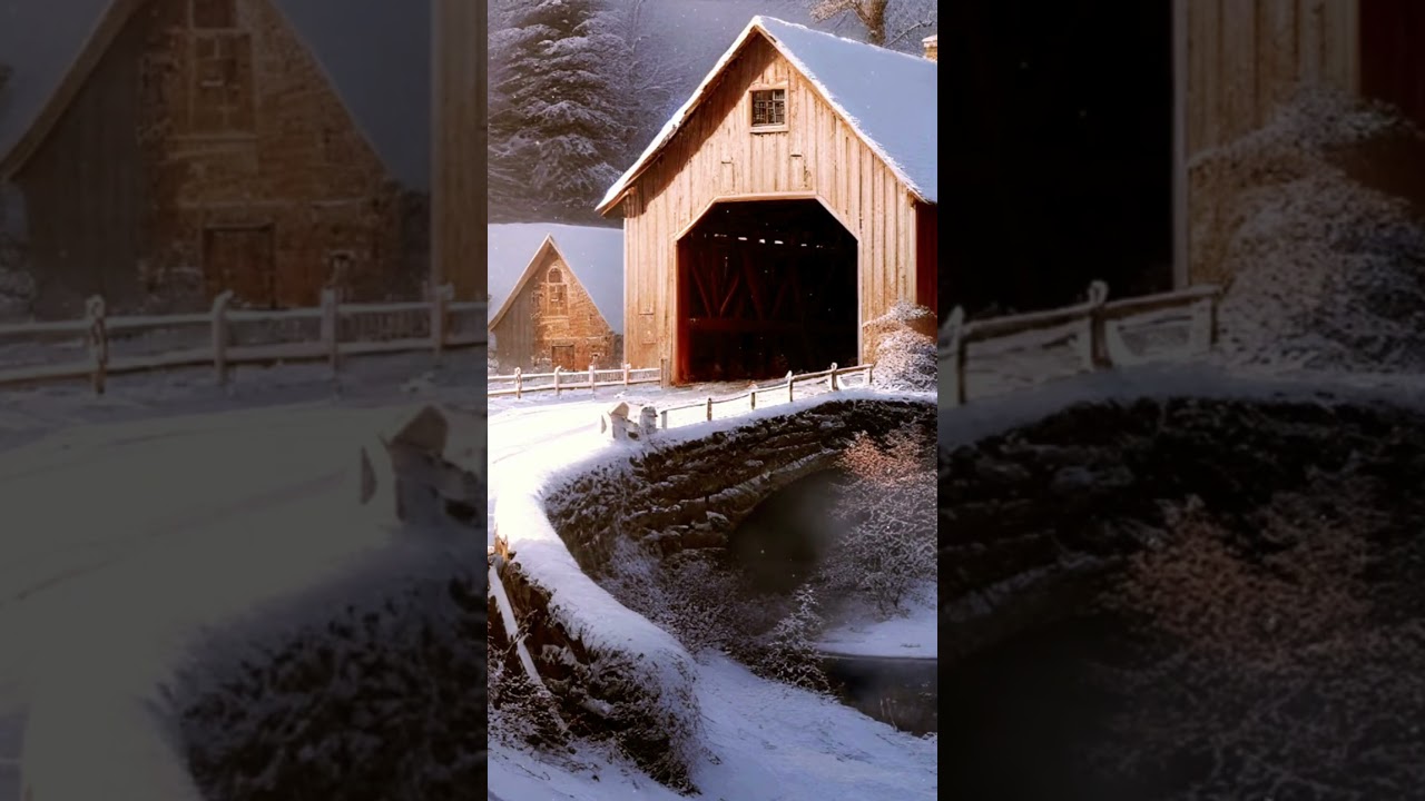 POV: You found the coziest covered bridge in existence