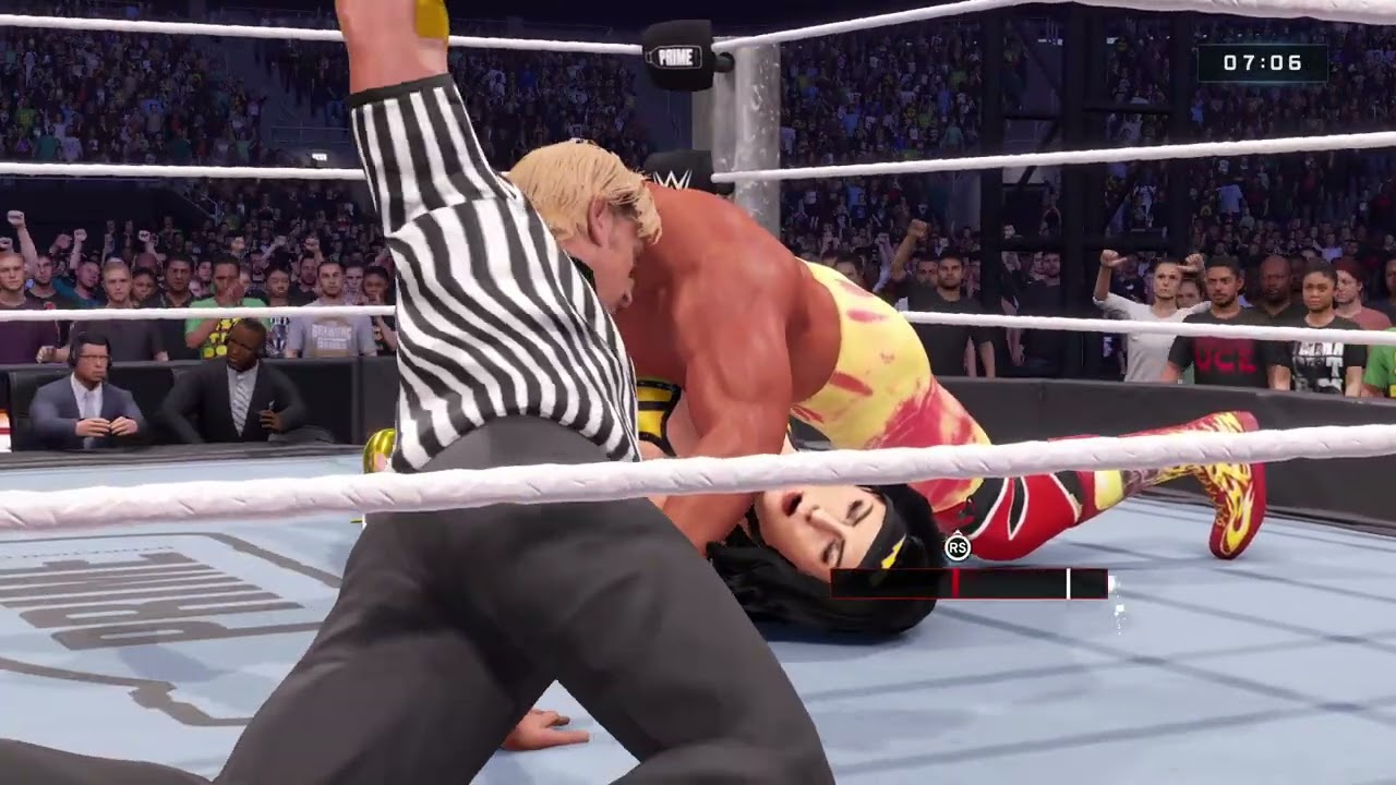 WWE 2K25 - Халк Хоган против индийской дивы Абантики | Геймплей межгендерного матча | 20 декабря ...