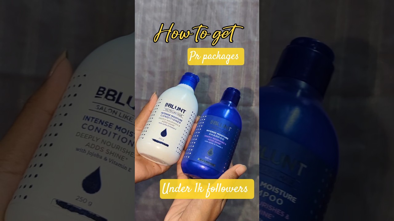 Вот как можно получить PR-пакеты с меньшим количеством подписчиков | UGC Индия | Как стать создат...