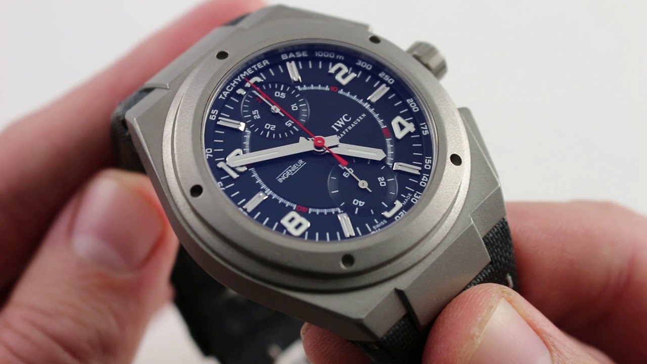 Pre-Owned IWC Ingenieur Chronograph AMG IW3725-04 Luxury Watch Review