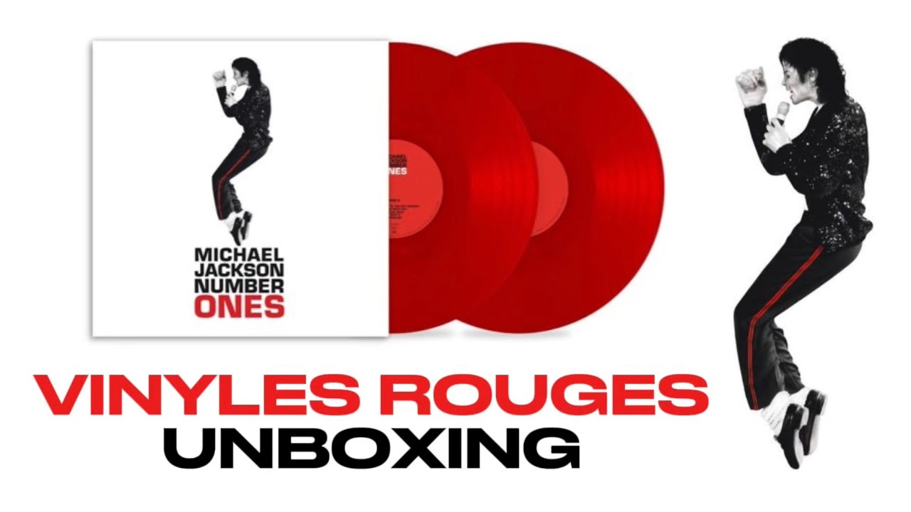 Unboxing - Number Ones avec les vinyles rouges (exclusivit&eacute; Fnac)￼