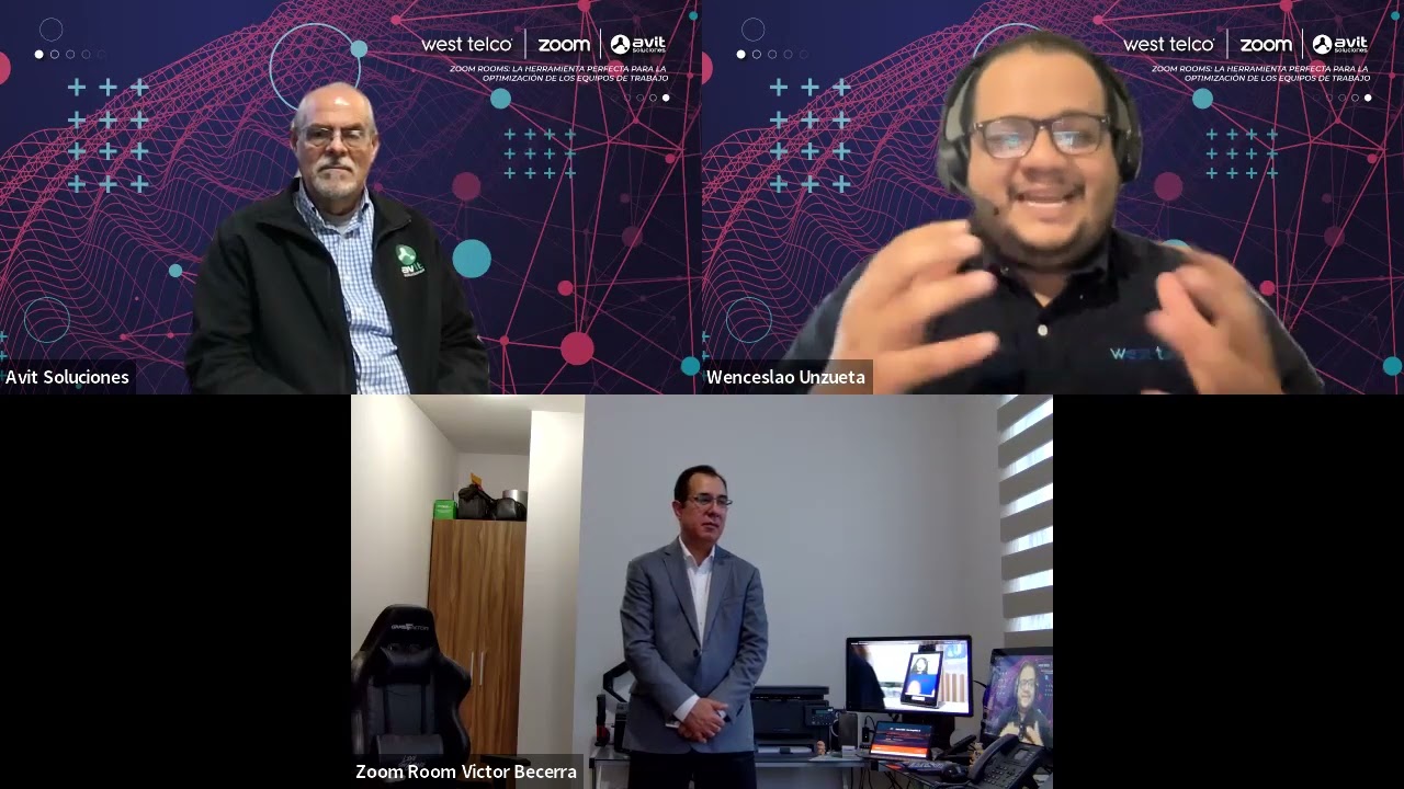 ¿Qué es y cómo funciona Zoom Rooms? Webinar | Westelco y Avit Soluciones