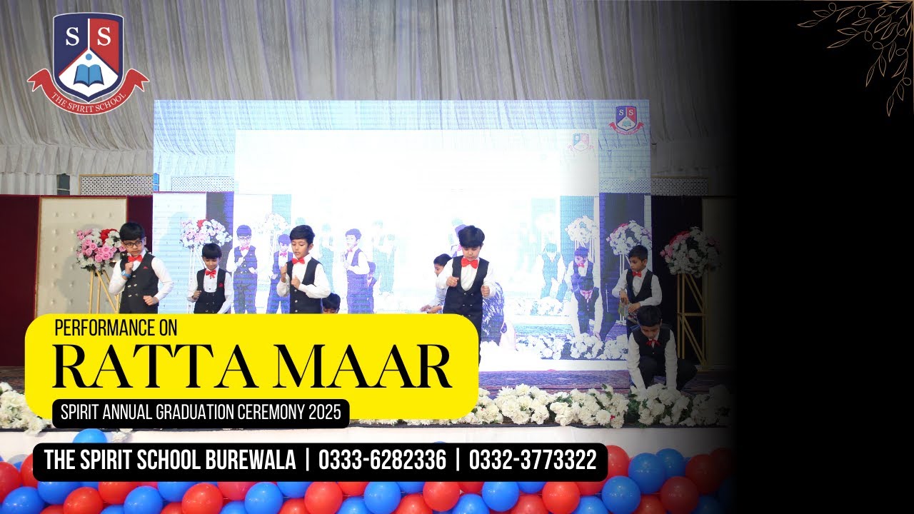 Performance on Rattta Maar by Spiritians in Spirit Annual Graduation Ceremony 2025