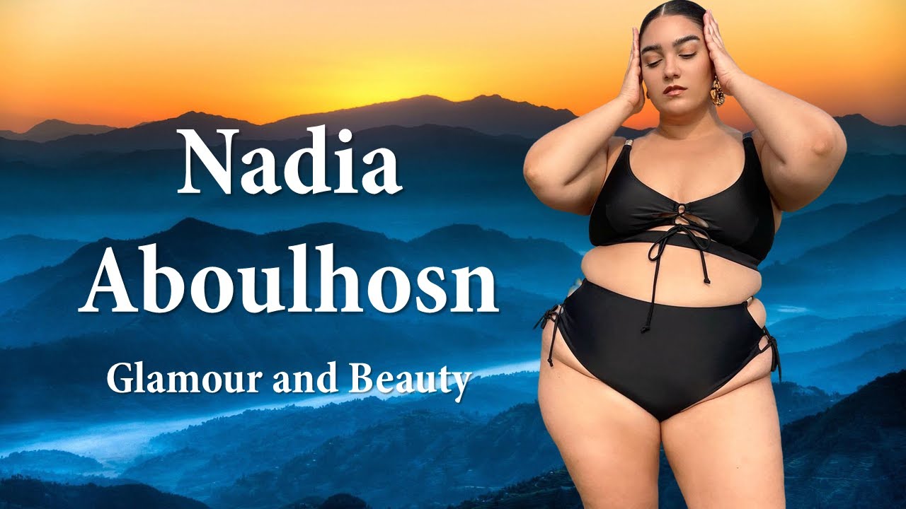 Nadia Aboulhosn American Plus Size Model Biography | Age, Height, Weight | Curvy Fashion Model |