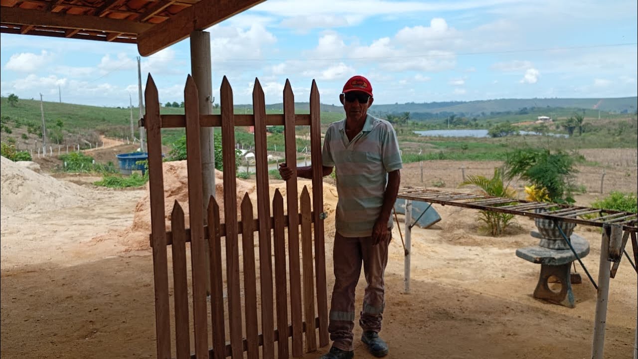 O TRABALHO DAS GRANDES E DO PORTÃO FOI FINALIZADO