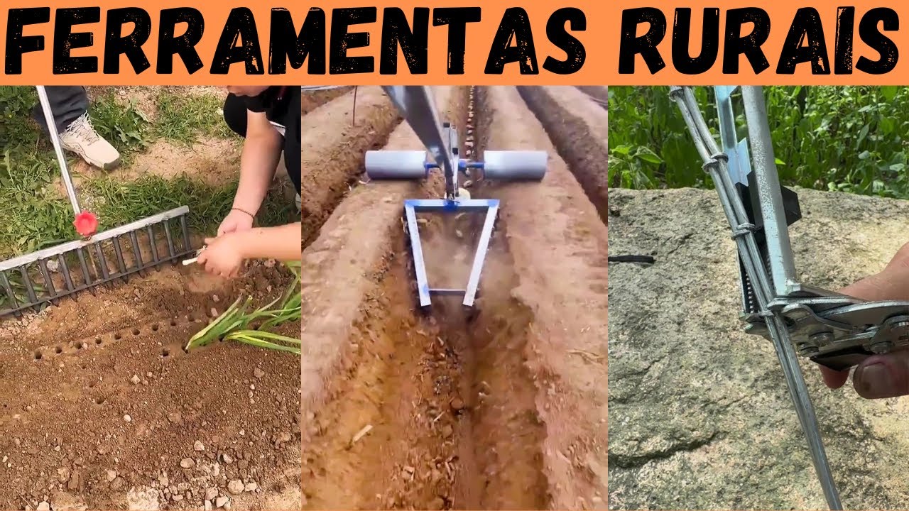 FERRAMENTAS para ROÇA. Veja os preços e onde comprar. Nacionais e estrangeiras.