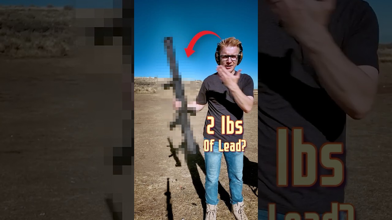 This Shotgun Fires 2 POUNDS Of Lead (KSG 25)