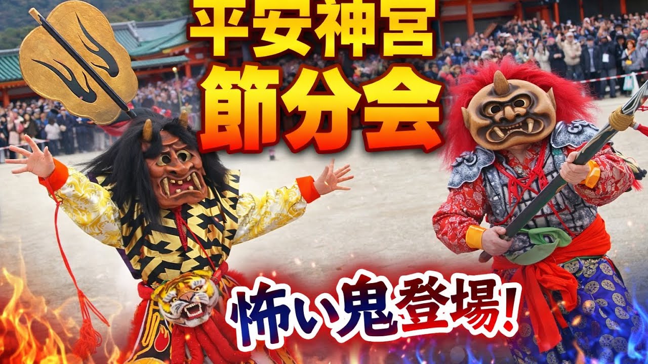 平安神宮【鬼は外】大暴れ!！